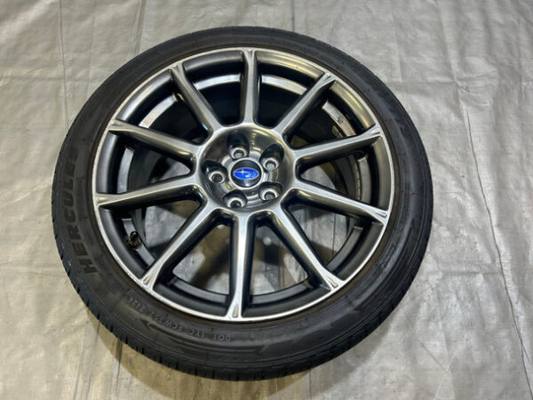 IMG_0873__10467 2017-2020 Subaru BRZ Performance 17x7.5" OEM Wheel Rim w/ Tire / FB053