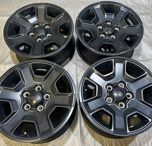 IMG_1844_2__71675 2020-2023 Jeep Gladiator JT Mojave 17" OEM Wheels Rims / Set of 4 / JK017