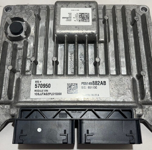 2023 Jeep Wrangler Gladiator JT 3.6l Engine Control Module ECU / 05149882AB / 28K