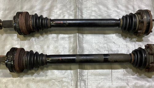 2001-2006 E46 BMW M3 Rear CV Axles / Half Shafts / Pair *DAMAGE* / 95K M3018