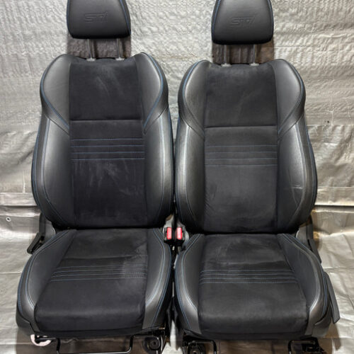 IMG_6292__98821 2015-2018 Subaru WRX STI Series Blue Black Suede Seats w/ Blue Stitching / 62K SS018