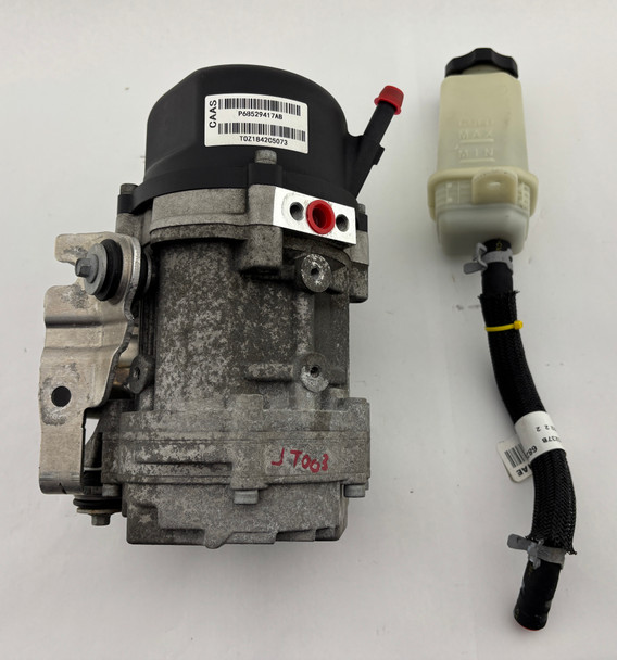 IMG_7174__56445 2020-2023 Jeep Gladiator JT Electric Hydraulic Power Steering Pump Reservoir / 68529417AB / 28K JT003
