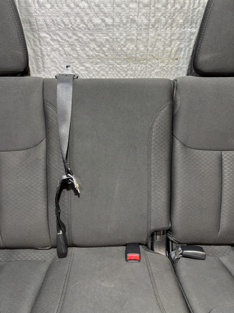 IMG_7821__80356 2013-2018 Jeep Wrangler JK Unlimited 4DR Black Cloth 60/40 Rear Seat Set / JK017