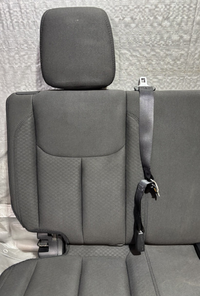 IMG_7822__25334 2013-2018 Jeep Wrangler JK Unlimited 4DR Black Cloth 60/40 Rear Seat Set / JK017