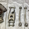 IMG_9765__75270 2015-2020 F80 F82 F87 BMW M2 M3 M4 Driver Rear Knee Spindle Hub w/ Control Arms / 34K B2008